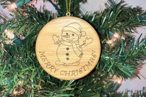 Snowman Christmas Ornament
